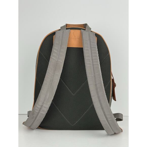 Louis Vuitton Monogram Gray Nylon Backpack Gold Hardware R-1 - Picture 4 of 16